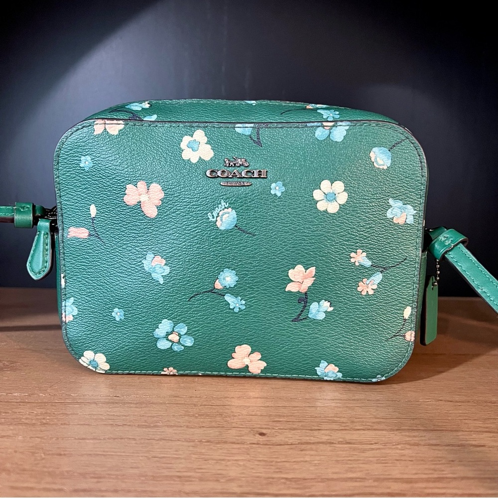 Coach Mini Camera Bag in Mystical Floral Print - Picture 6 of 7